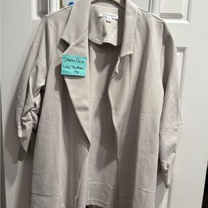 Dear Scarlett Chic Light Gray Jacket